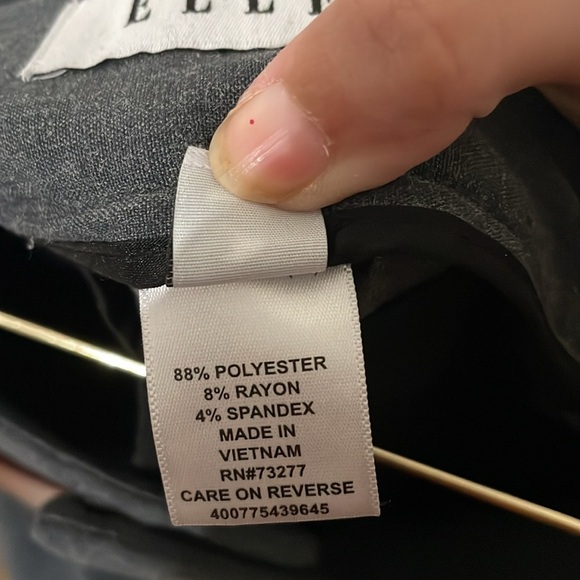 Elle Women's Charcoal Bootcut Dress Pants Size 10 - Picture 7 of 7